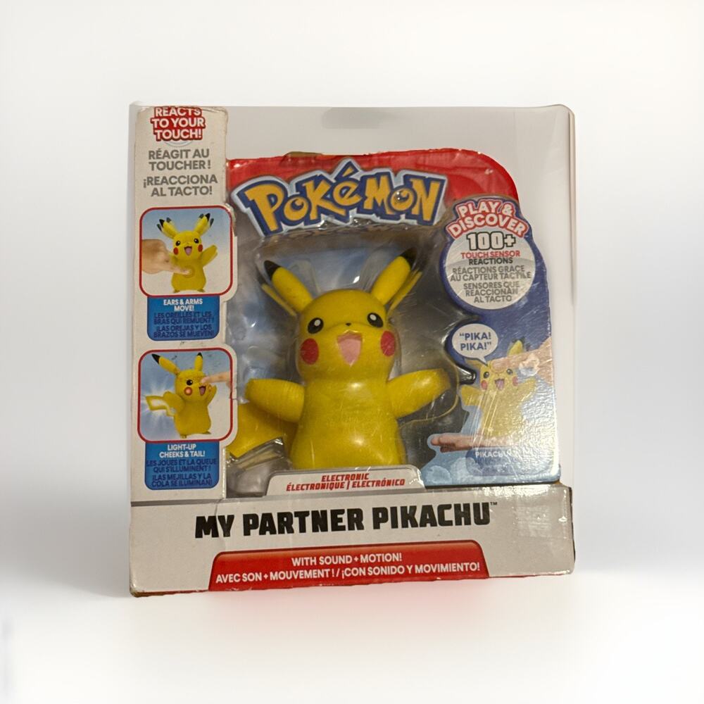 Wicked Cool Toys Pokemon My Partner Pikachu Electronic Figure - 97759